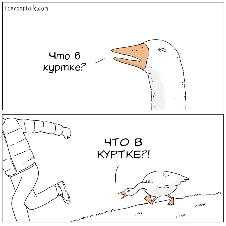 Гусь комикс