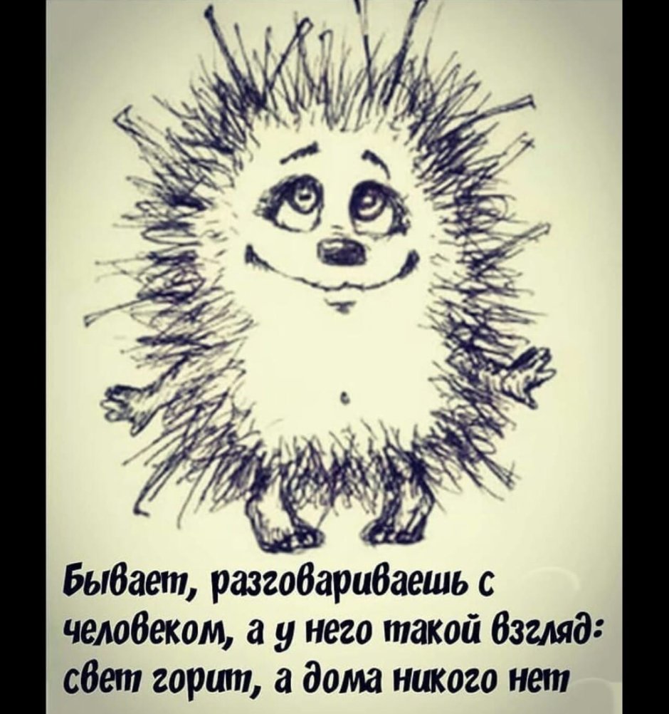 Еж карандашом