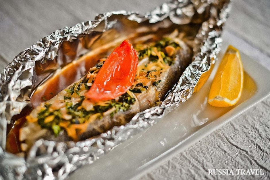 Форель по царски