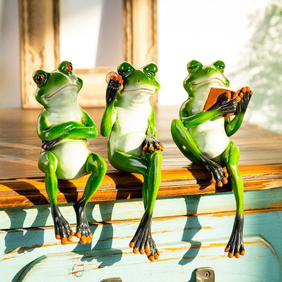 Веселая лягушка