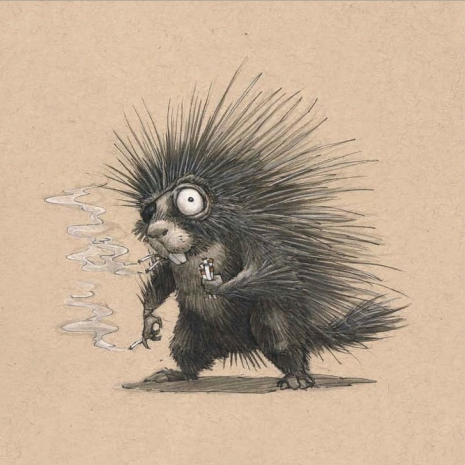 Пимпла-древесный Дикобраз