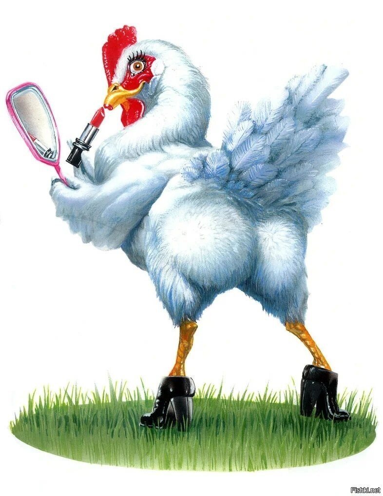 Курочка прикольная