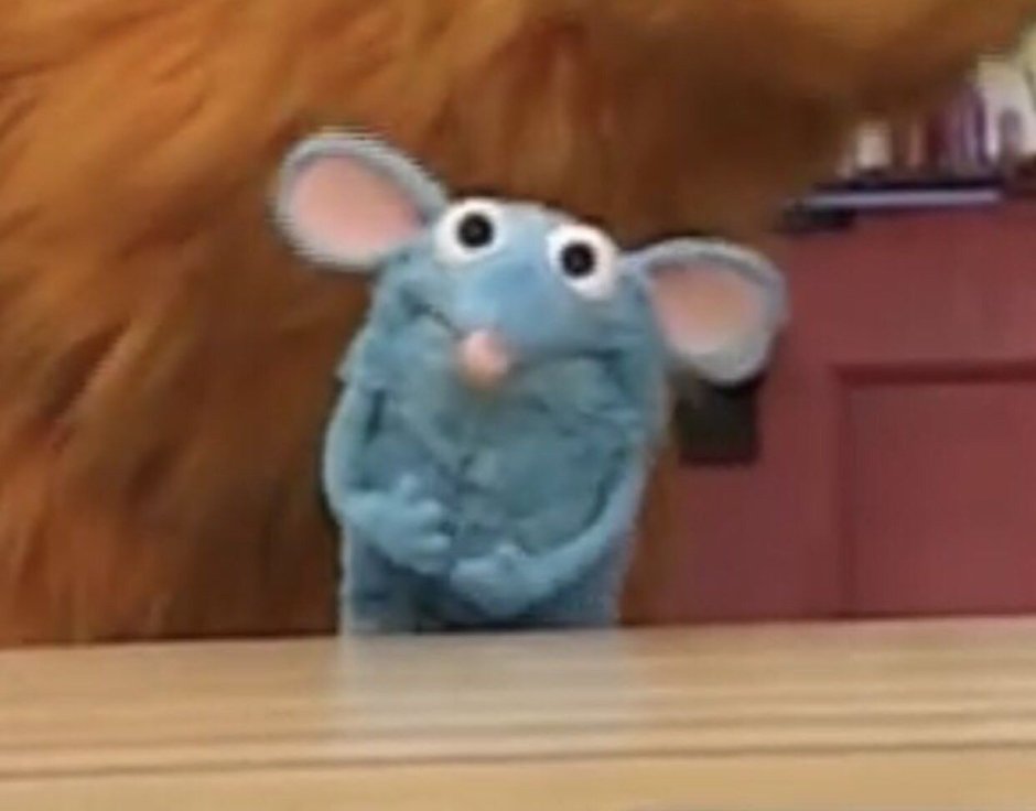 Big Blue House Mouse