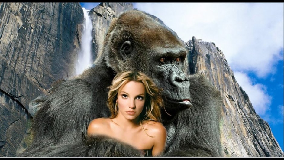 Кинг Конг и девушка