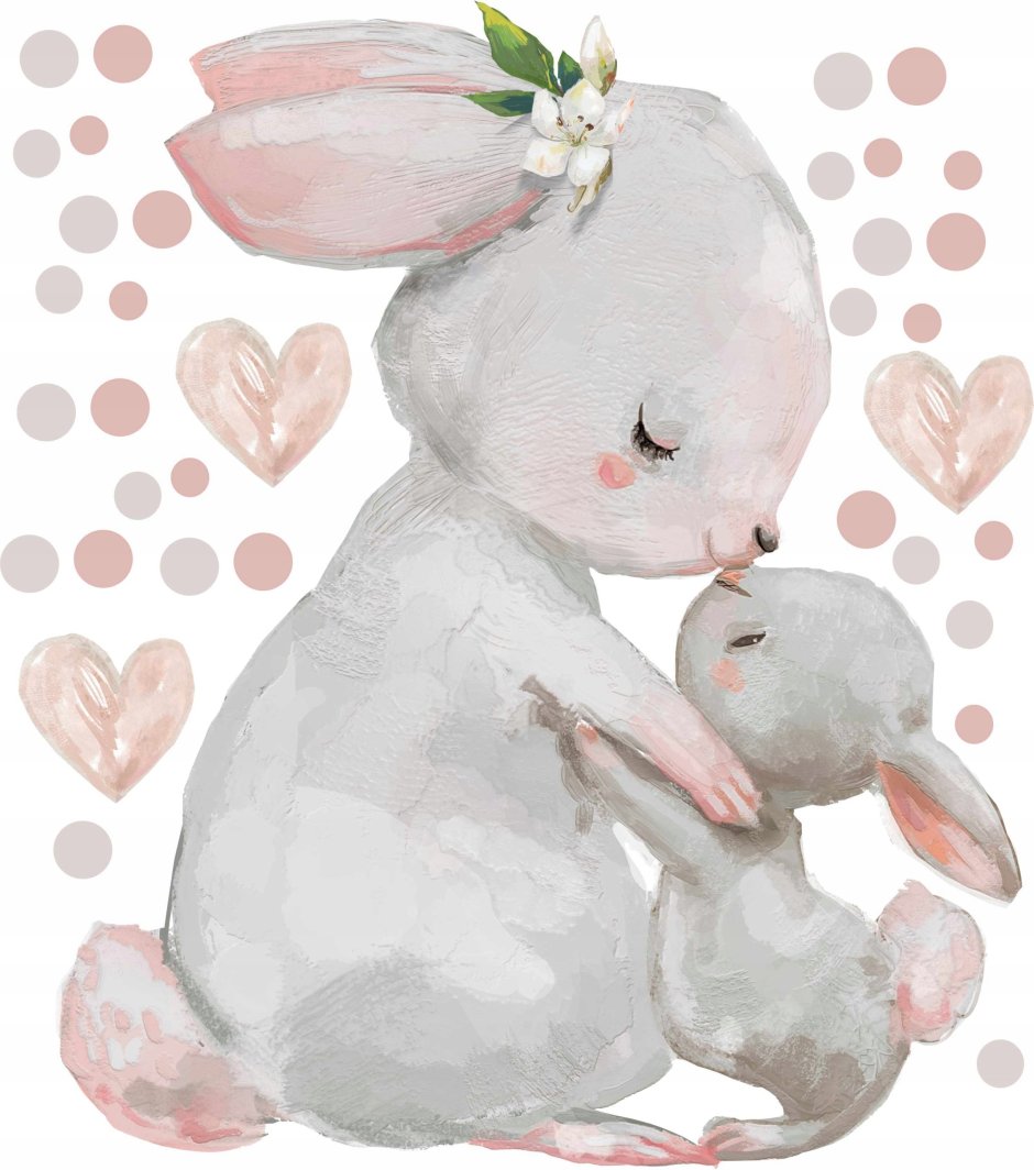 Акварельный зайчик