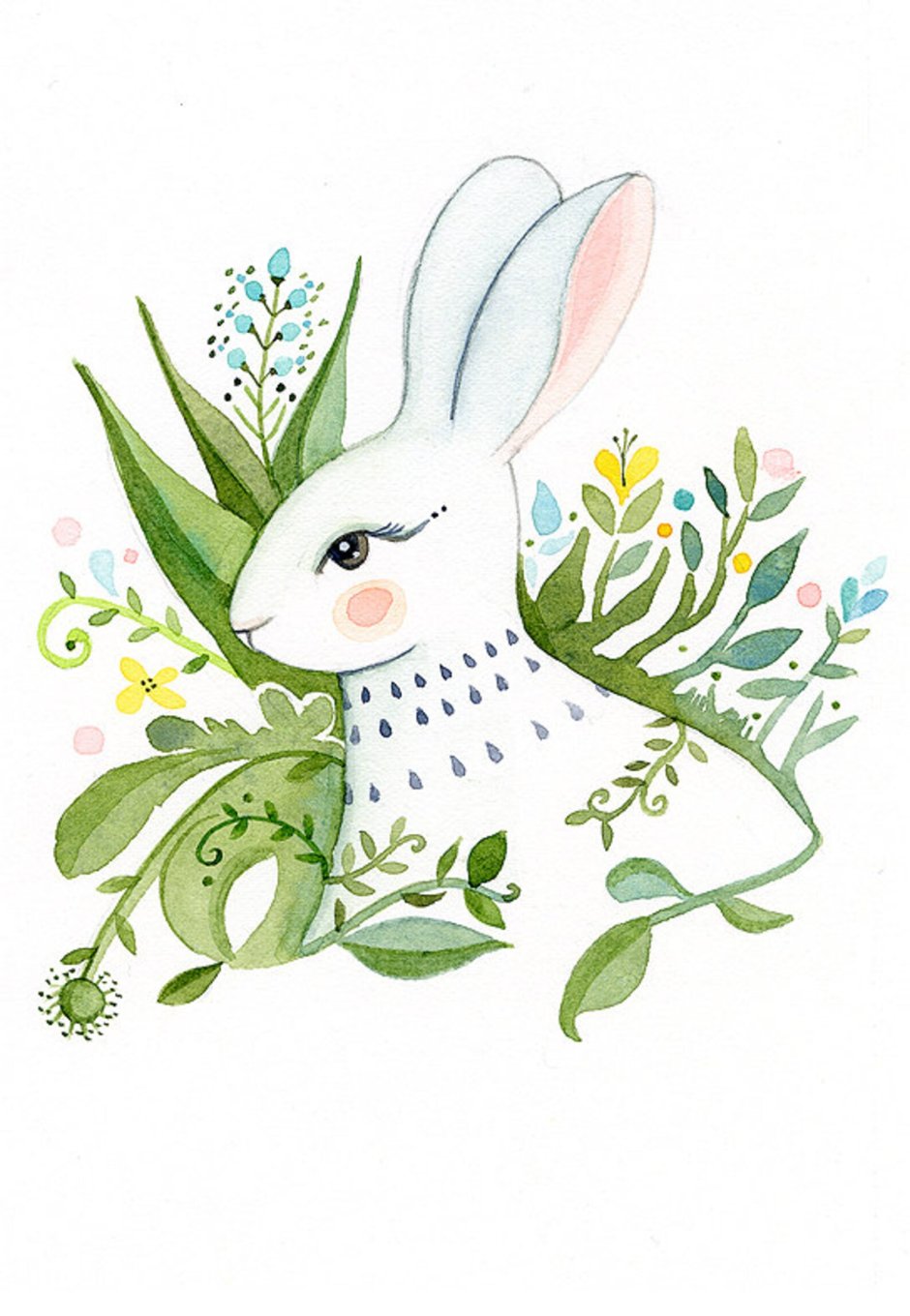 Постер заяц