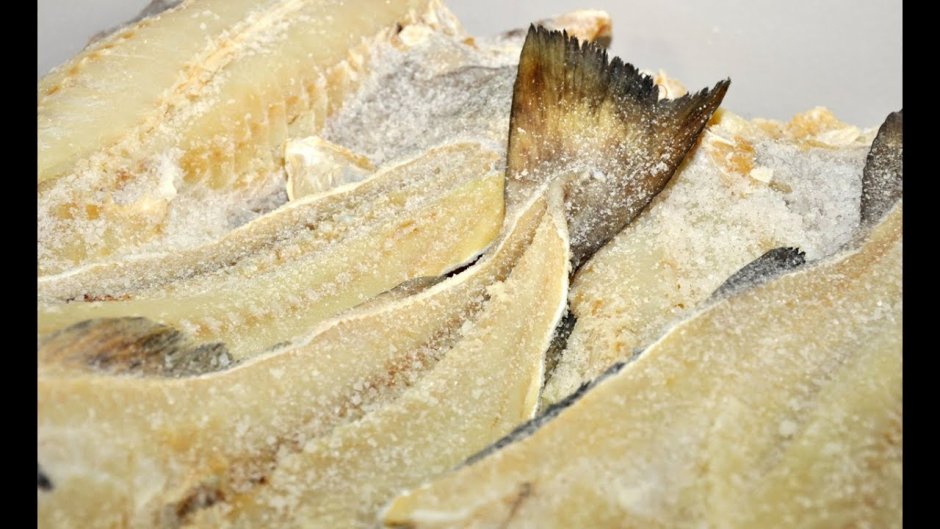 Бакальяу сушеная треска