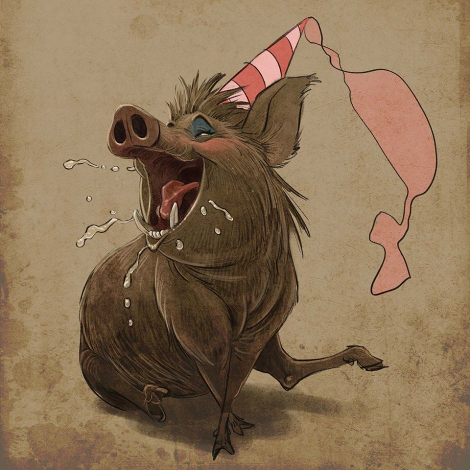 Кабанчик арты