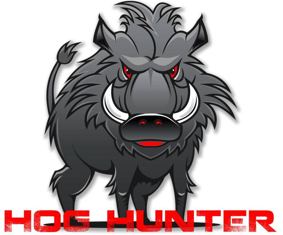 Логотип накаченного кабана