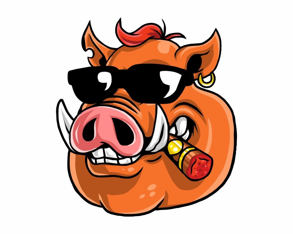 Хрюшка с сигарой