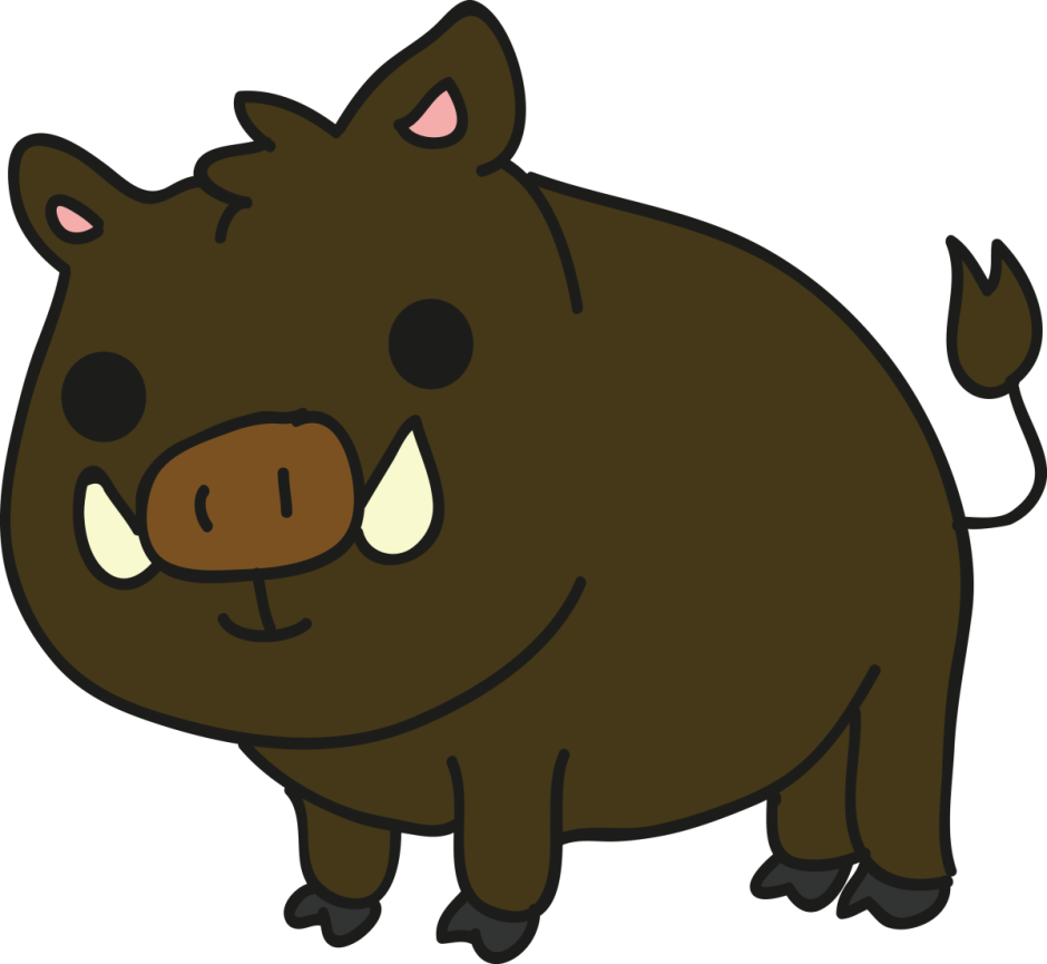 Кабан мультяшный