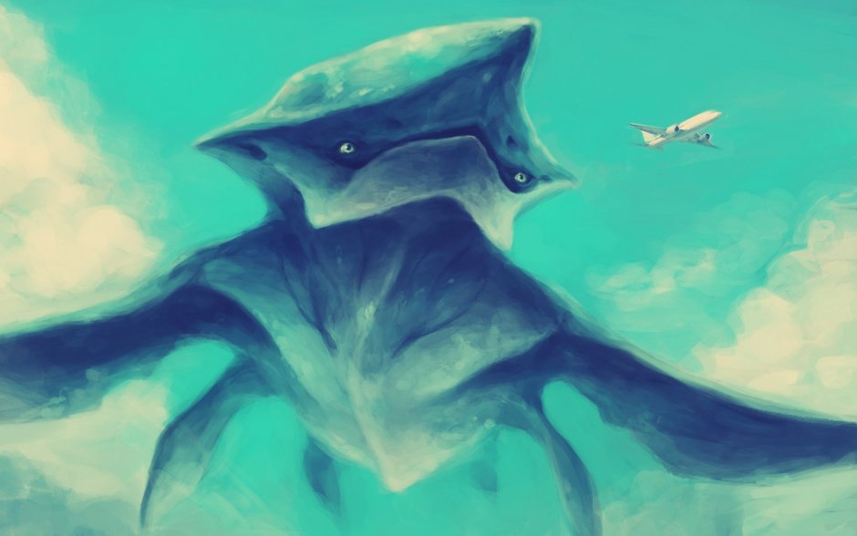 Скаты в небе