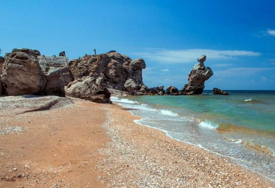 Keres fauna on the Beach