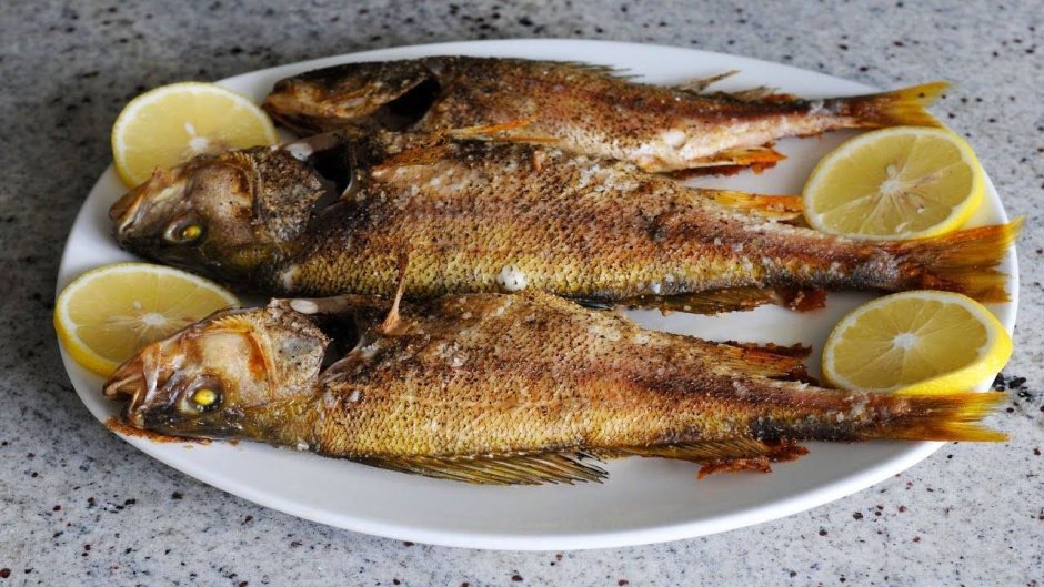 Окунь блюдо