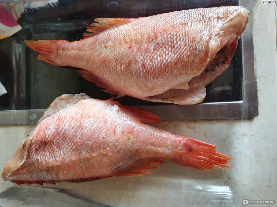 Окунь жареный