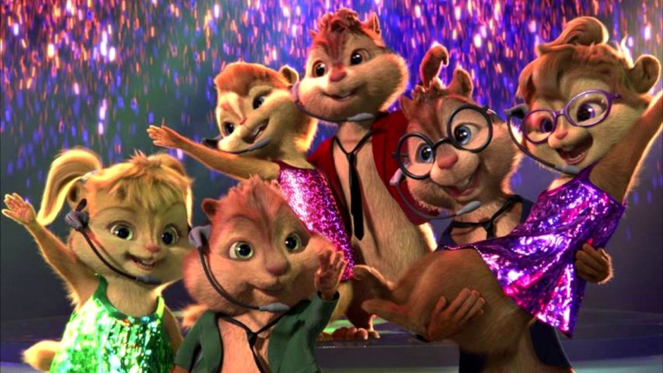 Элвин и бурундуки 3 Джанет и Саймон