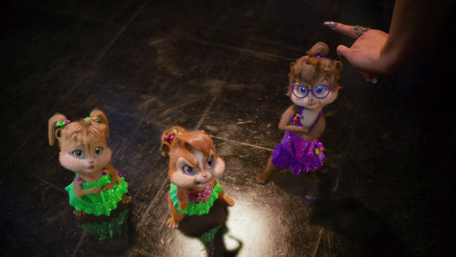 Элвин и бурундуки 3 Бриттани