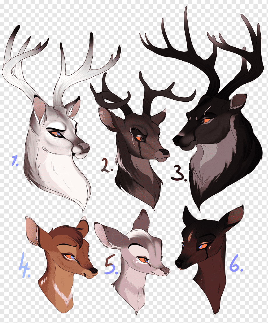 Уши оленя референс