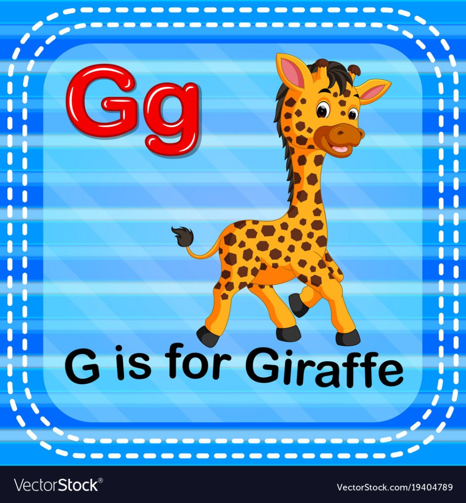 G is for Giraffe