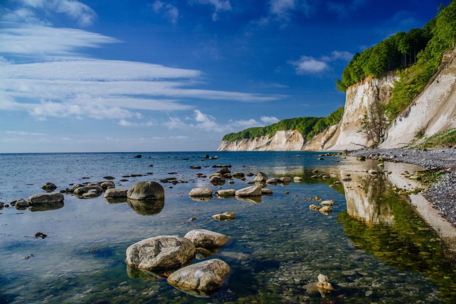 Балтийское море архипелаг Рюген