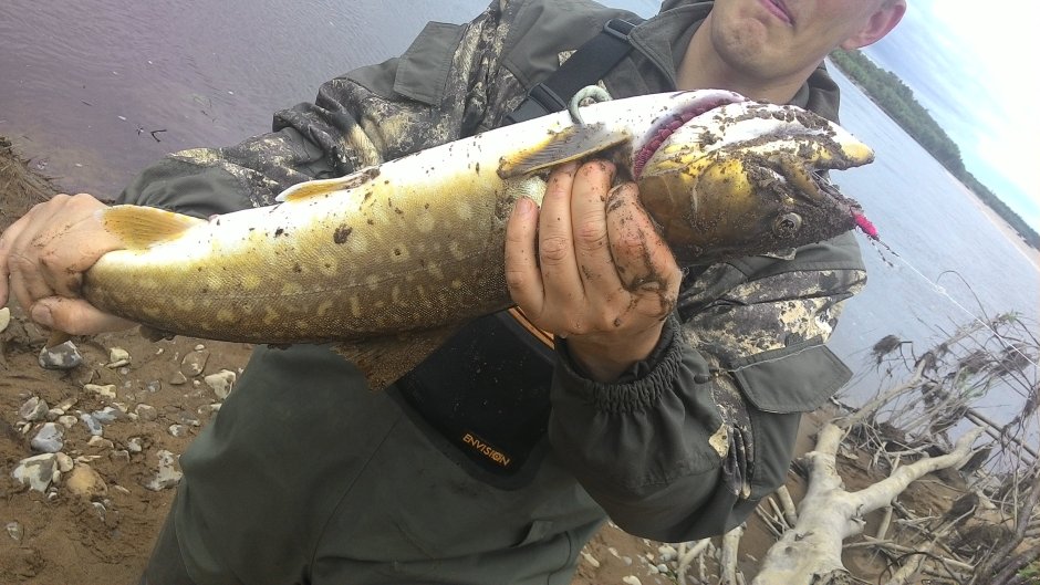 Ловля мальмы в Магадане