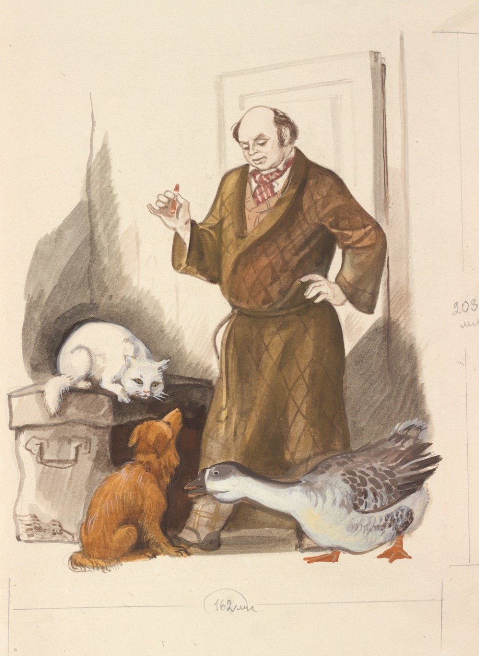 Иллюстрации а.п Чехова каштанка