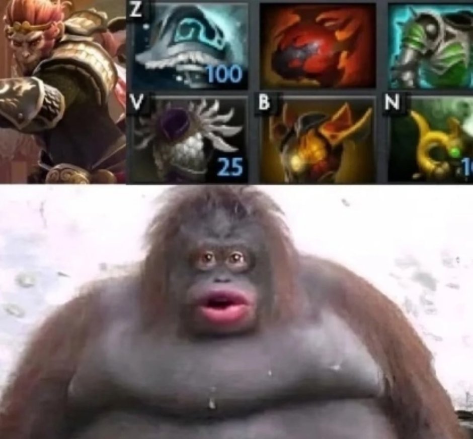 Самая толстая безьяна в мир