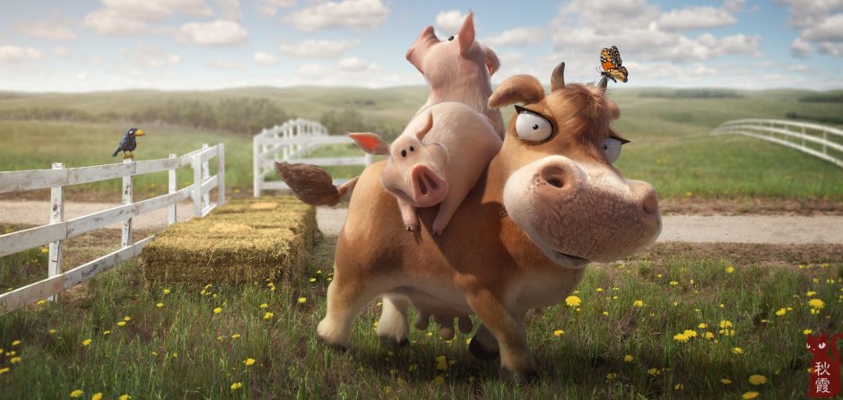 Hay Day корова