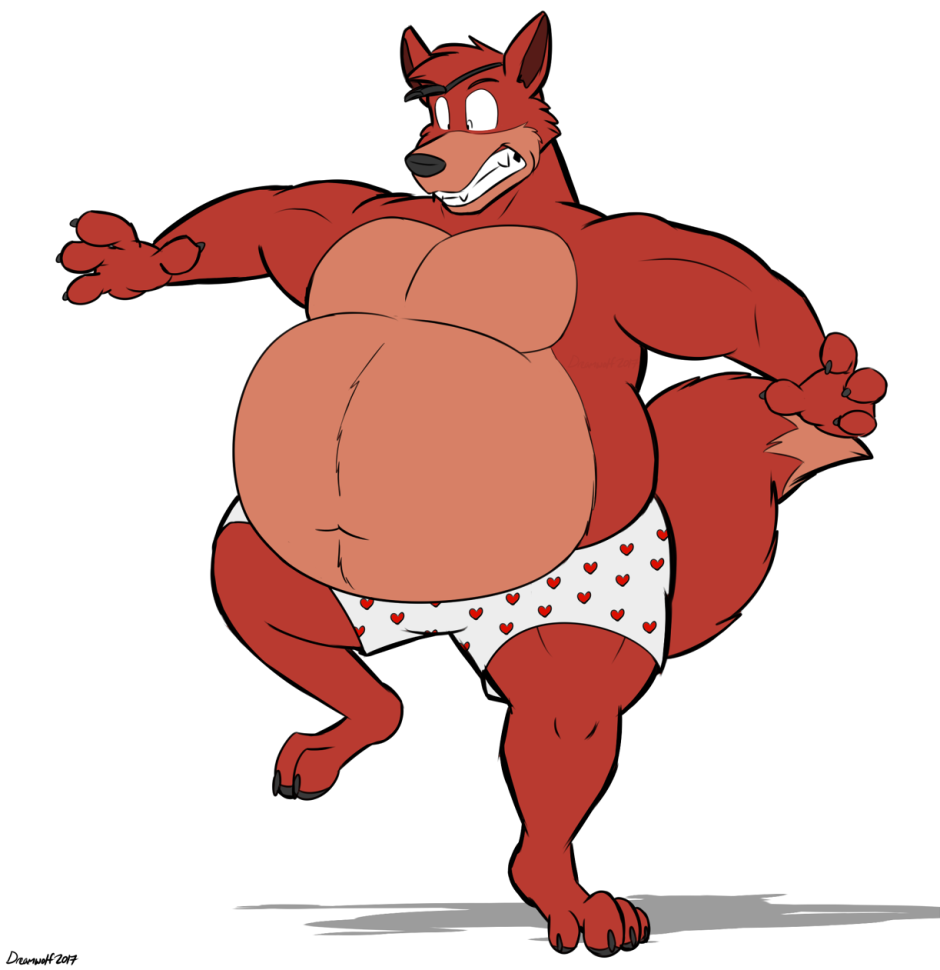 Серый волк сказочный