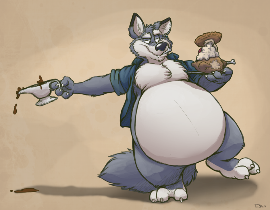 Жирный волк