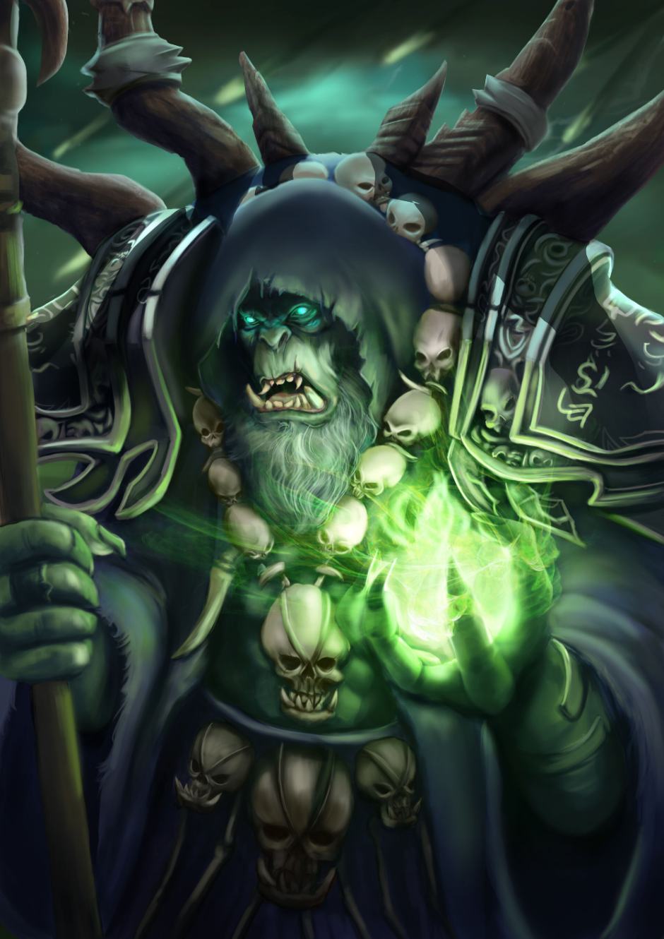 Собака хаски самоед