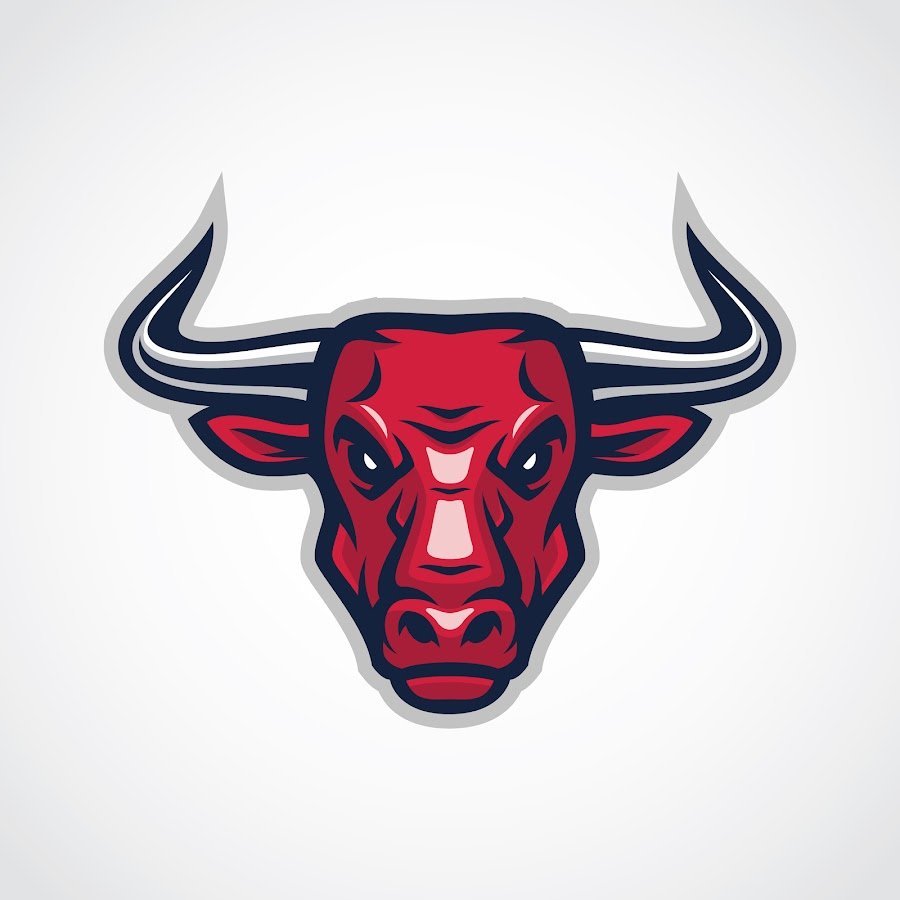 Голова быка арт