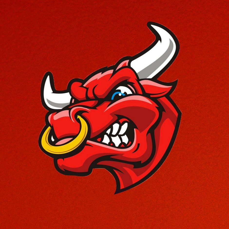 Крутой бык на аву