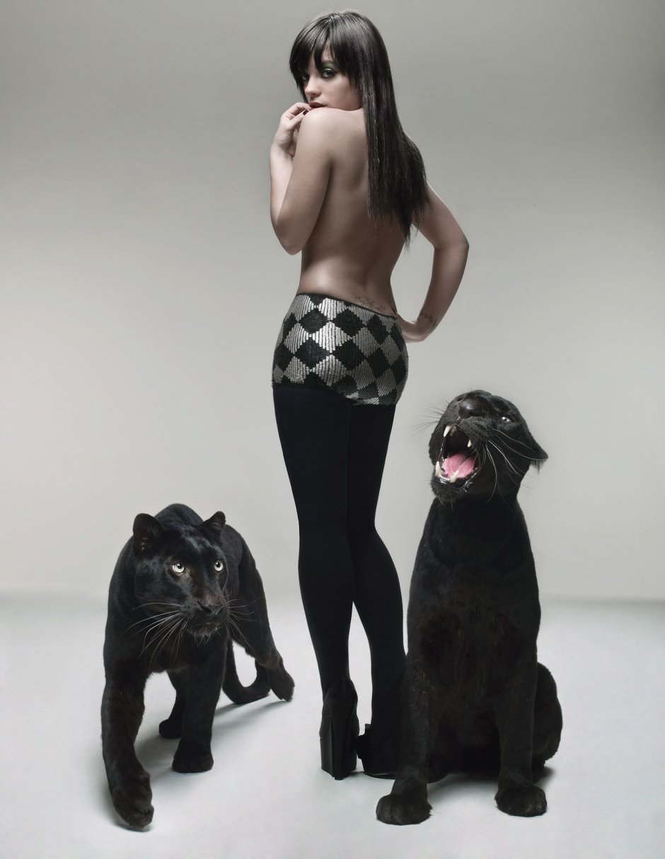 Фотосессия с пантерой