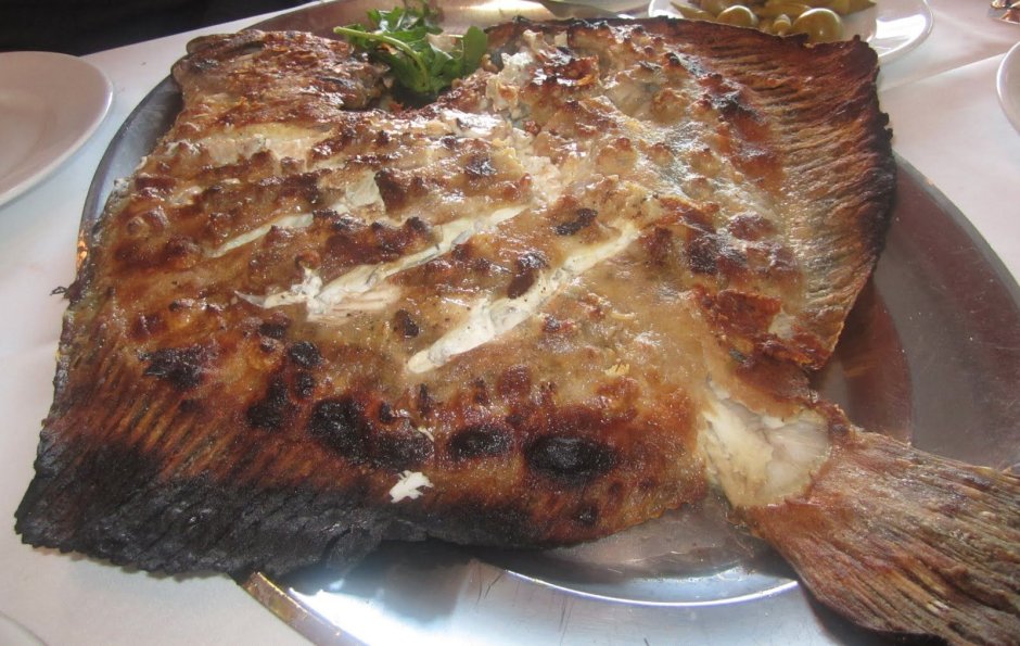 Камбала красная