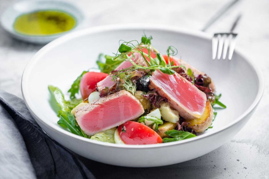 Тунец филе(Саку блок 300-400).