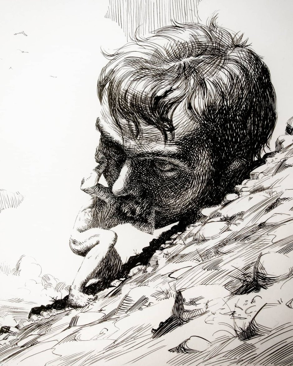 Сизиф катит камень