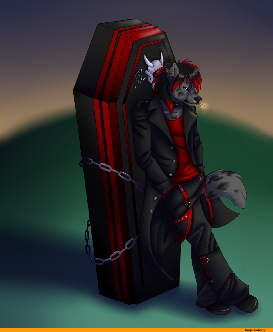 Грустный волк