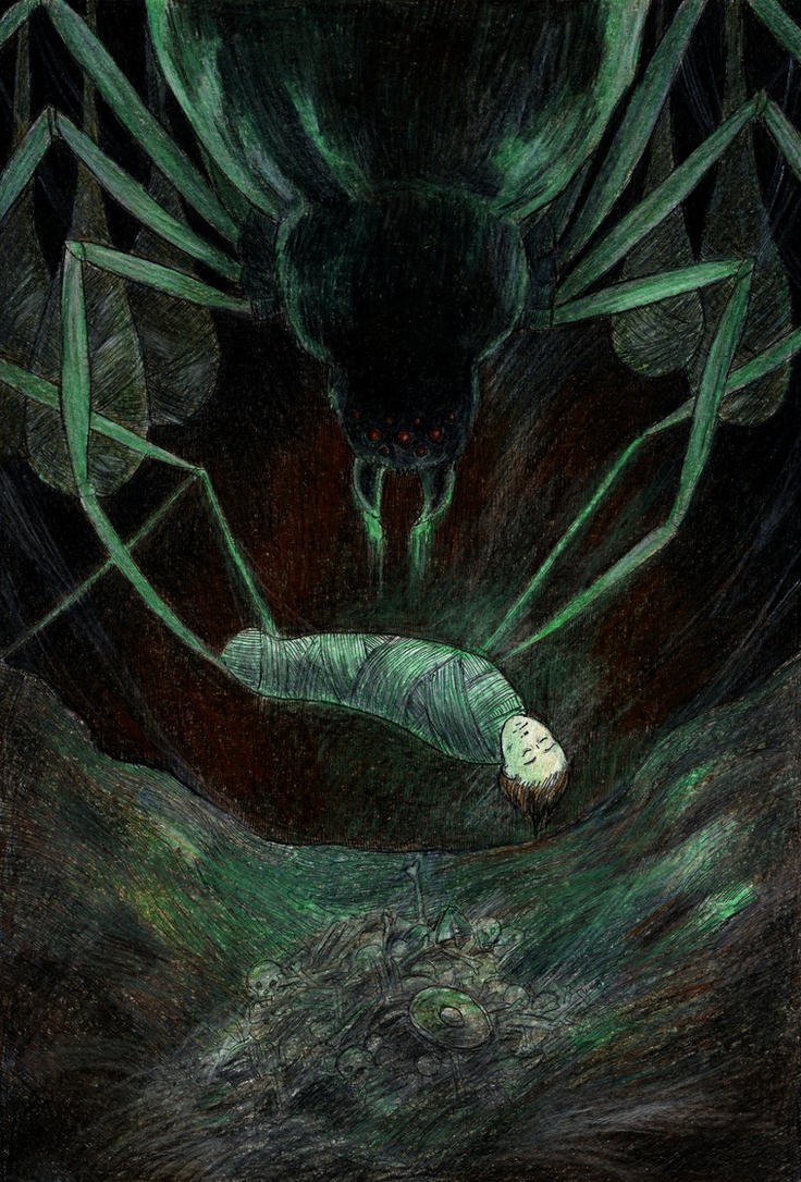 Сэм Властелин колец Шелоб