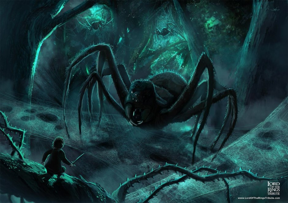 Хоббит Лихолесье пауки