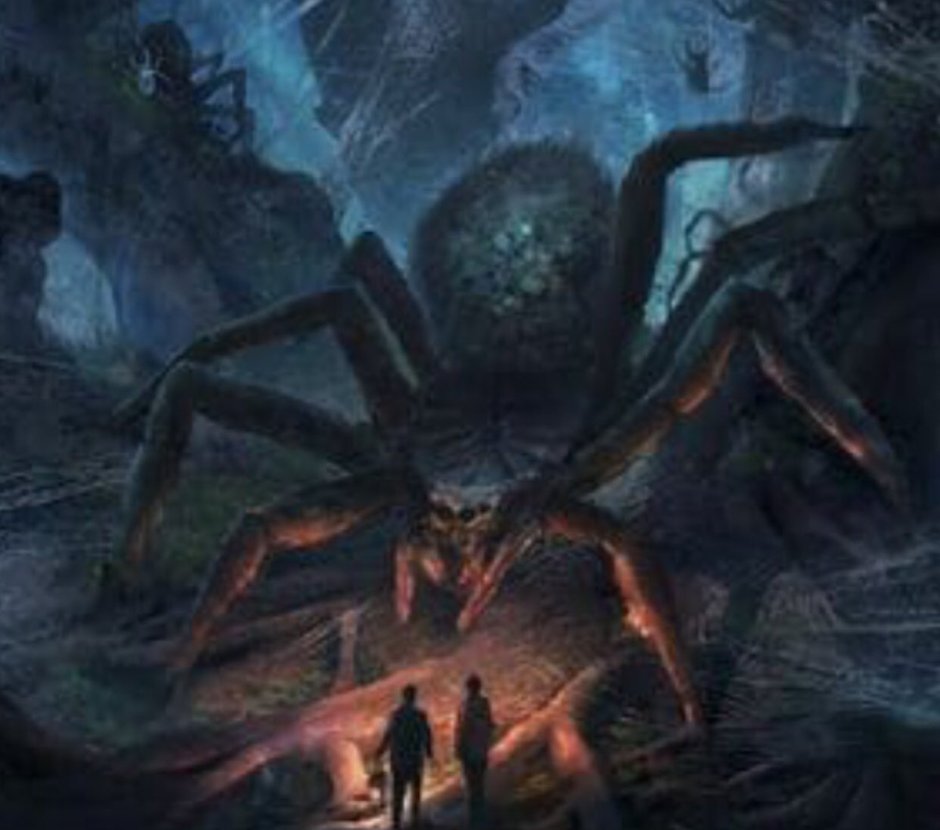 Пауки из Лихолесья и Шелоб