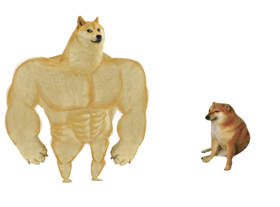 Качок доге и Чимс