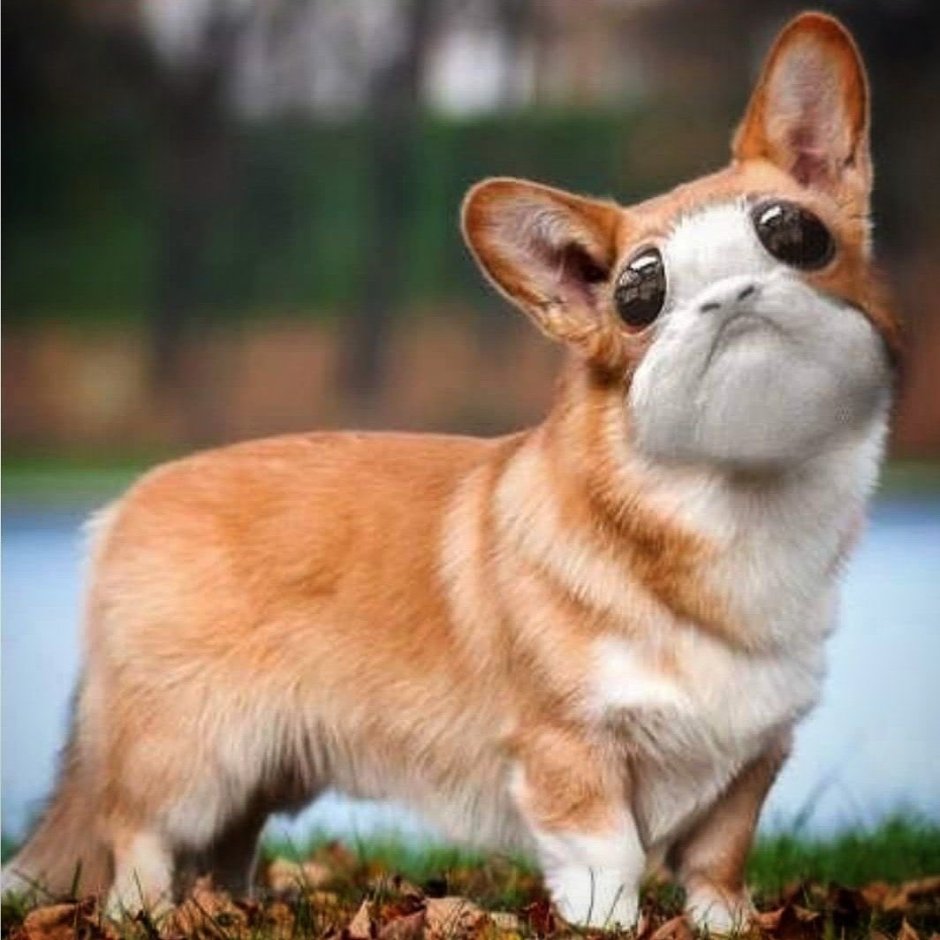 Собачка вельш корги