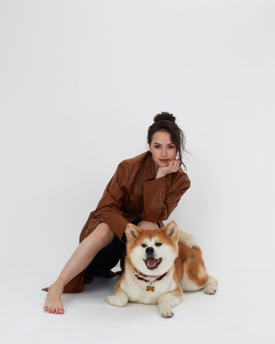 Тутберидзе с темными и светлыми волосами