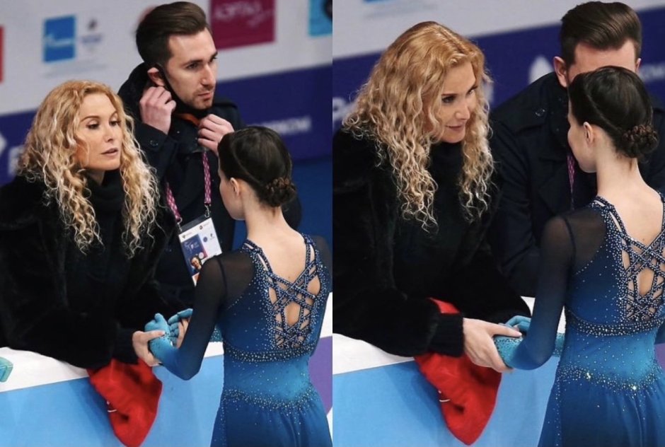 Этери Георгиевна Тутберидзе в молодости