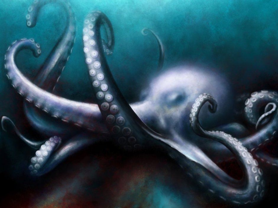 Гигантский Тихоокеанский осьминог