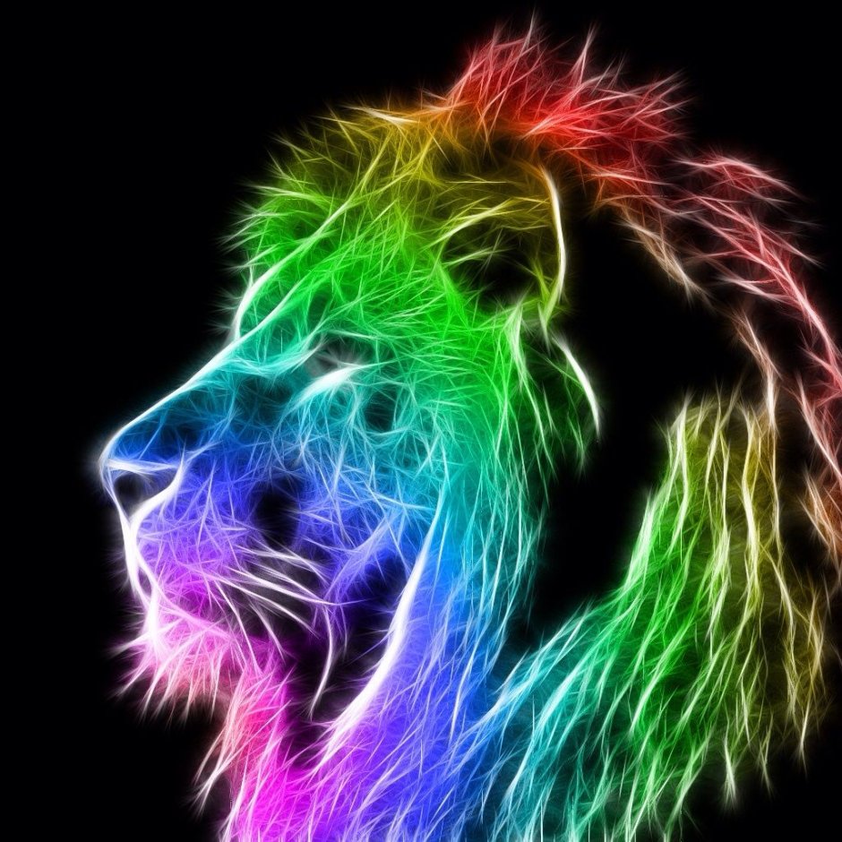 Радужная лиса