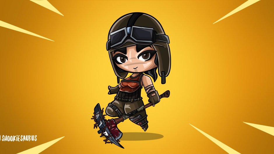 Fortnite Renegade Raider Art