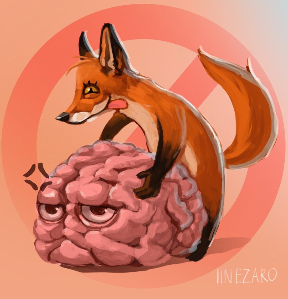 Жирный Лис арт