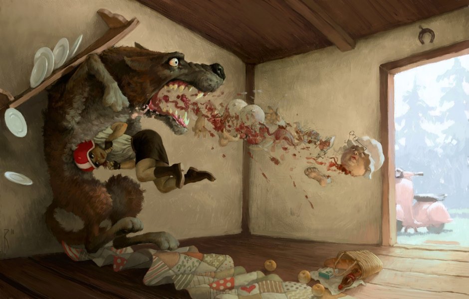 Корова Минимализм